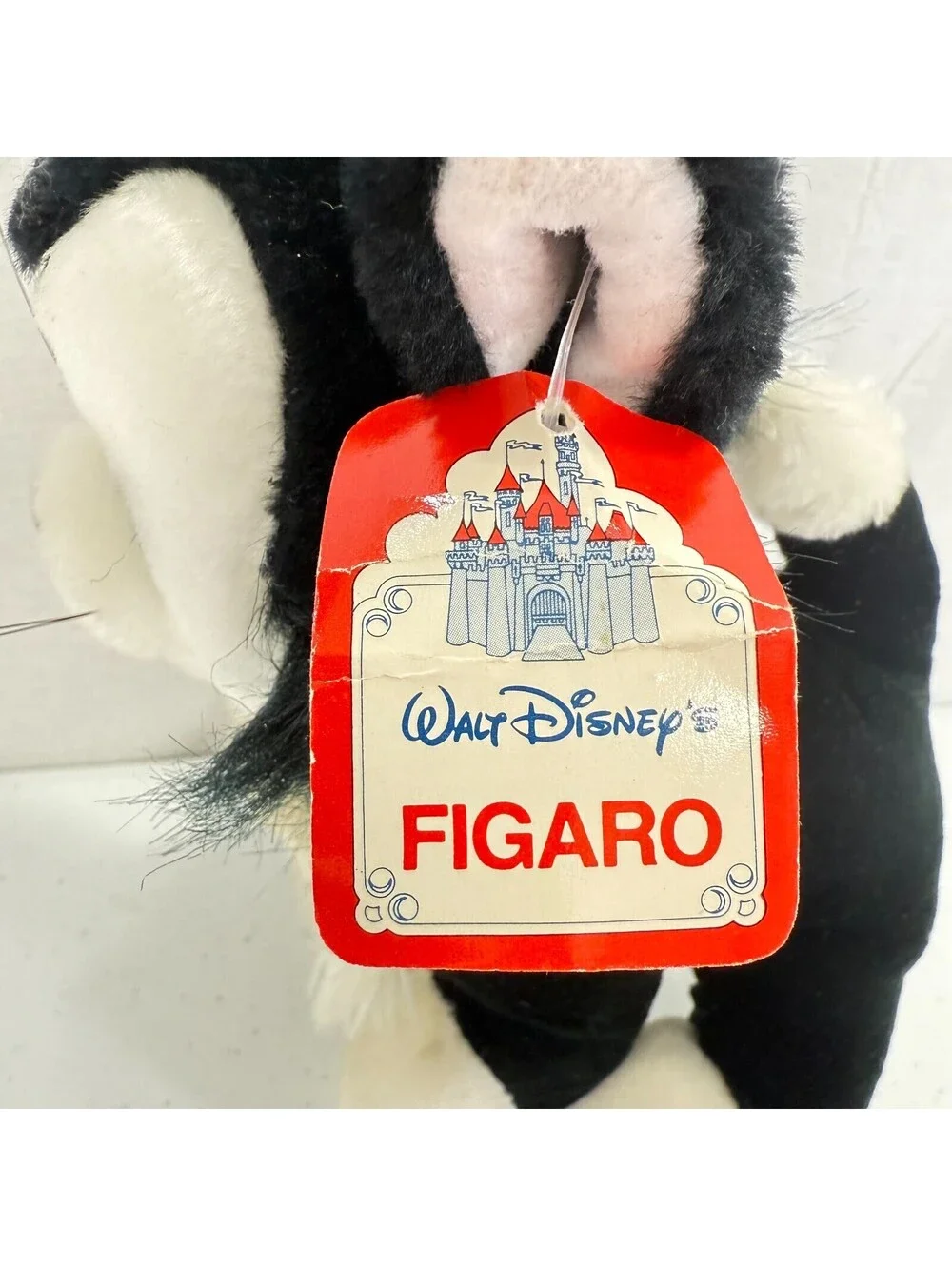 1980s Disneyland Walt Disney World FIGARO Cat Pinocchio Plush Stuffed Animal 10